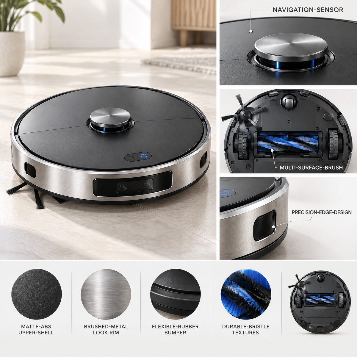 Merovellin™ Smart Robot Vacuum Cleaner