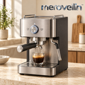 Merovellin™ Stainless Steel Espresso Machine
