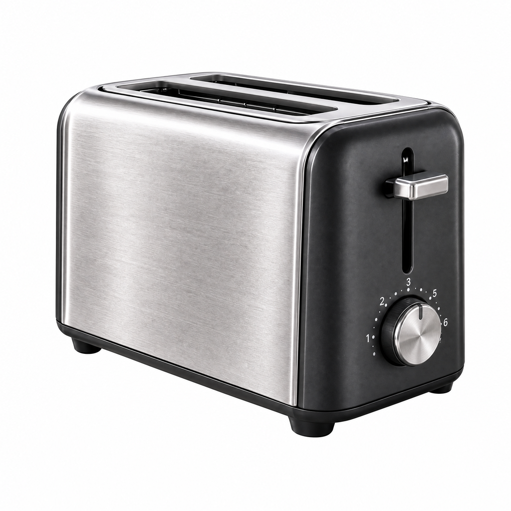 Merovellin™ Stainless Steel 2-Slice Toaster