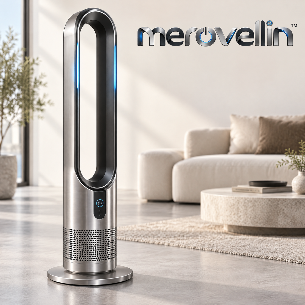 Merovellin™ Bladeless Tower Fan
