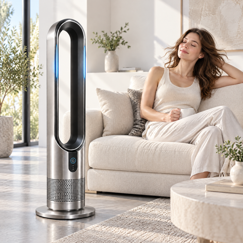 Merovellin™ Bladeless Tower Fan
