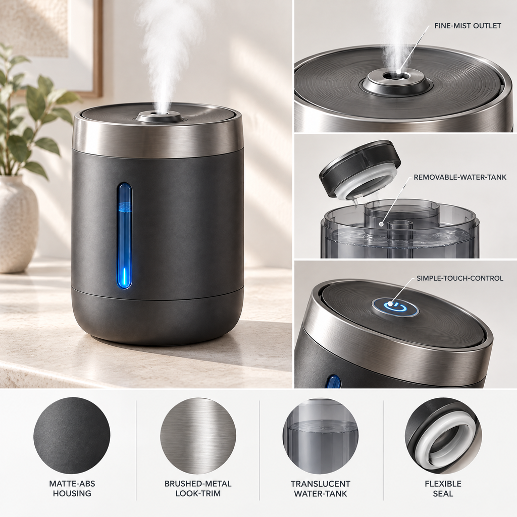 Merovellin™ Cool Mist Humidifier