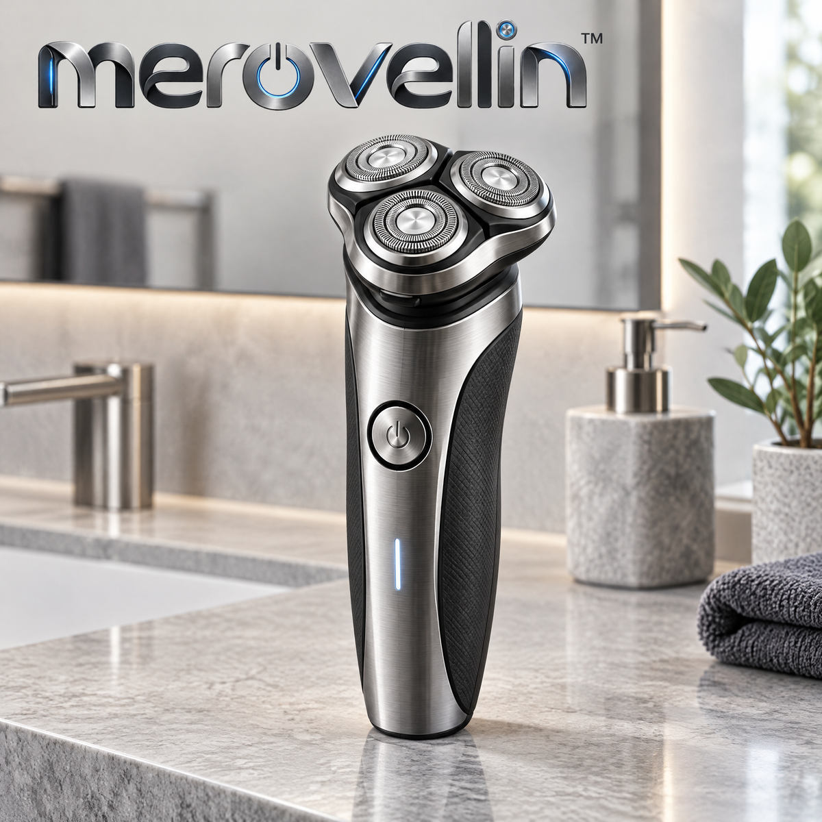 Merovellin™ 3-Head Rotary Electric Shaver